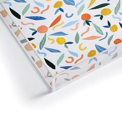 83 Oranges Art Is To Give Life A Shape Acrylic Tray
