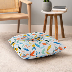 83 Oranges Art Is To Give Life A Shape Floor Pillow Square