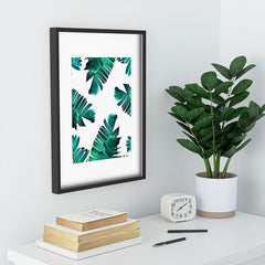 83 Oranges Banana Leaf Crush Recessed Framing Rectangle
