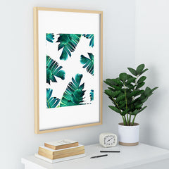 83 Oranges Banana Leaf Crush Recessed Framing Rectangle