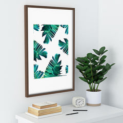83 Oranges Banana Leaf Crush Recessed Framing Rectangle