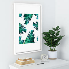 83 Oranges Banana Leaf Crush Recessed Framing Rectangle