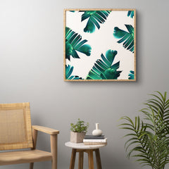 83 Oranges Banana Leaf Crush Framed Wall Art