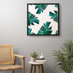 83 Oranges Banana Leaf Crush Framed Wall Art