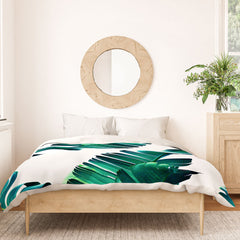 83 Oranges Banana Leaf Crush Duvet Cover