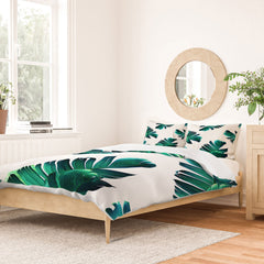 83 Oranges Banana Leaf Crush Duvet Cover
