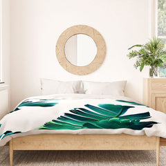 83 Oranges Banana Leaf Crush Duvet Cover