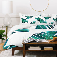83 Oranges Banana Leaf Crush Duvet Cover