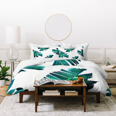 83 Oranges Banana Leaf Crush Duvet Cover
