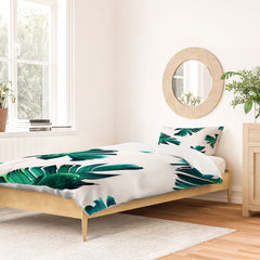 83 Oranges Banana Leaf Crush Duvet Cover