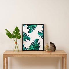 83 Oranges Banana Leaf Crush Art Canvas