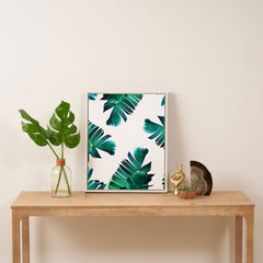 83 Oranges Banana Leaf Crush Art Canvas