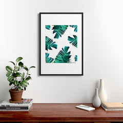 83 Oranges Banana Leaf Crush Framed Art Print