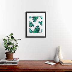 83 Oranges Banana Leaf Crush Framed Art Print