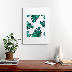 83 Oranges Banana Leaf Crush Framed Art Print