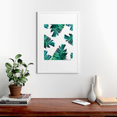 83 Oranges Banana Leaf Crush Framed Art Print