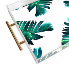 83 Oranges Banana Leaf Crush Acrylic Tray