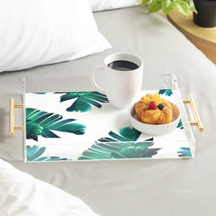 83 Oranges Banana Leaf Crush Acrylic Tray
