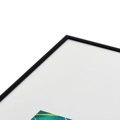 83 Oranges Banana Leaf Crush Metal Framed Art Print