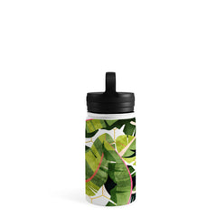 83 Oranges Banana Leaf Salad Water Bottle
