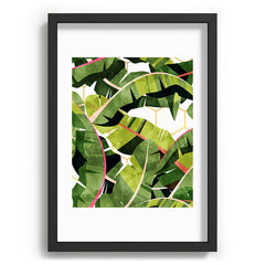 83 Oranges Banana Leaf Salad Recessed Framing Rectangle