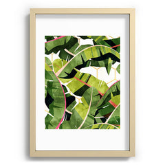 83 Oranges Banana Leaf Salad Recessed Framing Rectangle