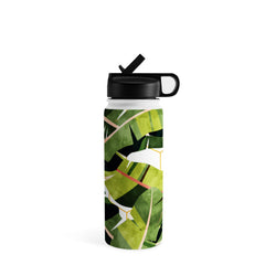 83 Oranges Banana Leaf Salad Water Bottle