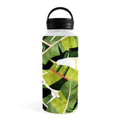 83 Oranges Banana Leaf Salad Water Bottle