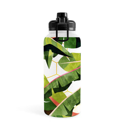 83 Oranges Banana Leaf Salad Water Bottle