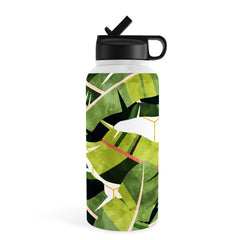 83 Oranges Banana Leaf Salad Water Bottle