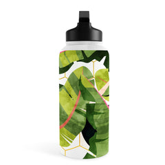 83 Oranges Banana Leaf Salad Water Bottle