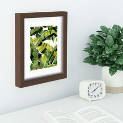83 Oranges Banana Leaf Salad Recessed Framing Rectangle
