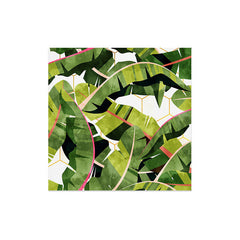 83 Oranges Banana Leaf Salad Art Print