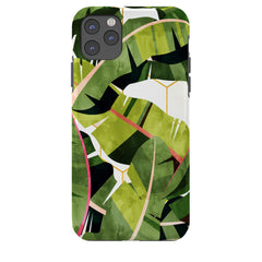 83 Oranges Banana Leaf Salad Phone Case