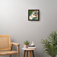 83 Oranges Beach Read Sleep Repeat Framed Wall Art
