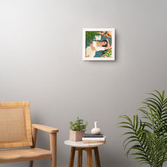 83 Oranges Beach Read Sleep Repeat Framed Wall Art