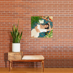 83 Oranges Beach Read Sleep Repeat Art Print