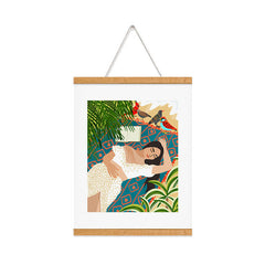 83 Oranges Beach Read Sleep Repeat Art Print