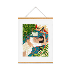 83 Oranges Beach Read Sleep Repeat Art Print