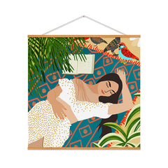 83 Oranges Beach Read Sleep Repeat Art Print