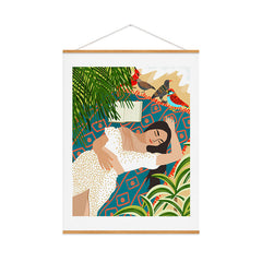83 Oranges Beach Read Sleep Repeat Art Print