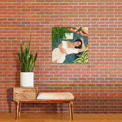 83 Oranges Beach Read Sleep Repeat Art Print