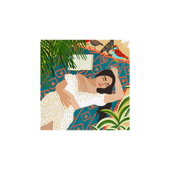83 Oranges Beach Read Sleep Repeat Art Print