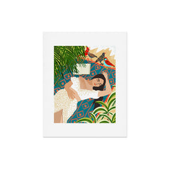 83 Oranges Beach Read Sleep Repeat Art Print