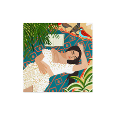 83 Oranges Beach Read Sleep Repeat Art Print