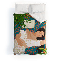 83 Oranges Beach Read Sleep Repeat Comforter