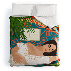 83 Oranges Beach Read Sleep Repeat Comforter
