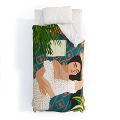 83 Oranges Beach Read Sleep Repeat Comforter