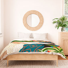 83 Oranges Beach Read Sleep Repeat Duvet Cover
