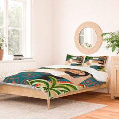 83 Oranges Beach Read Sleep Repeat Duvet Cover